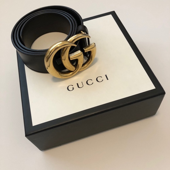 Gucci Other - Gucci GG Belt 90/36 Dark Brown Authentic